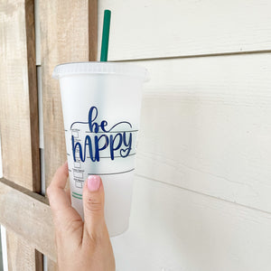 Bee Happy Cold Cup