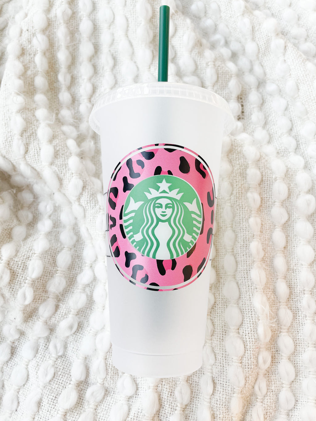 Hot Pink Leopard Cold or Hot Cup