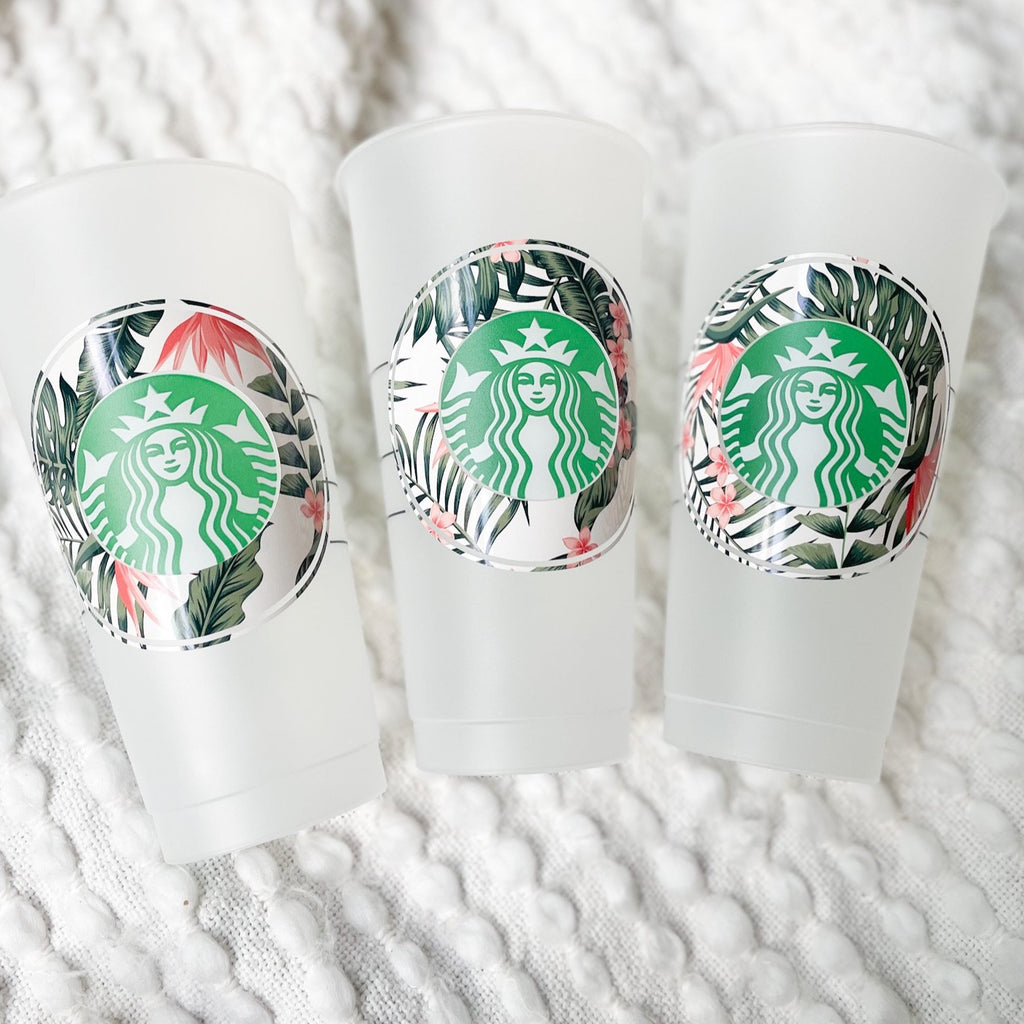 Palm Leaves Cold or Hot Cup