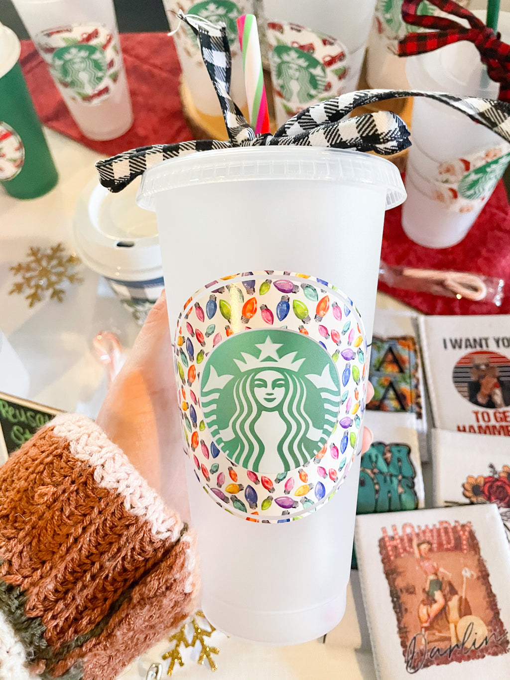 Holiday Lights Cold or Hot Cup