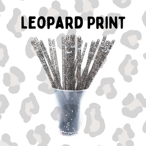 Leopard Straw