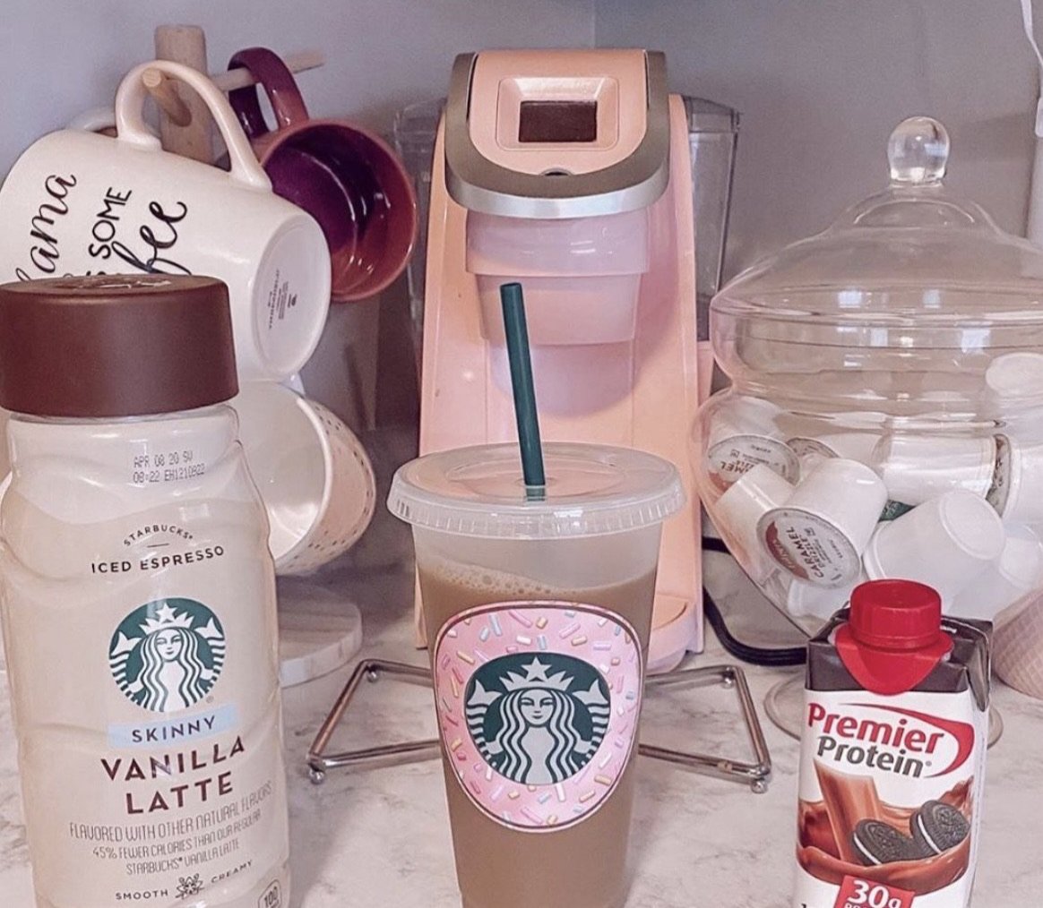 Pink Sprinkles Cold or Hot Cup