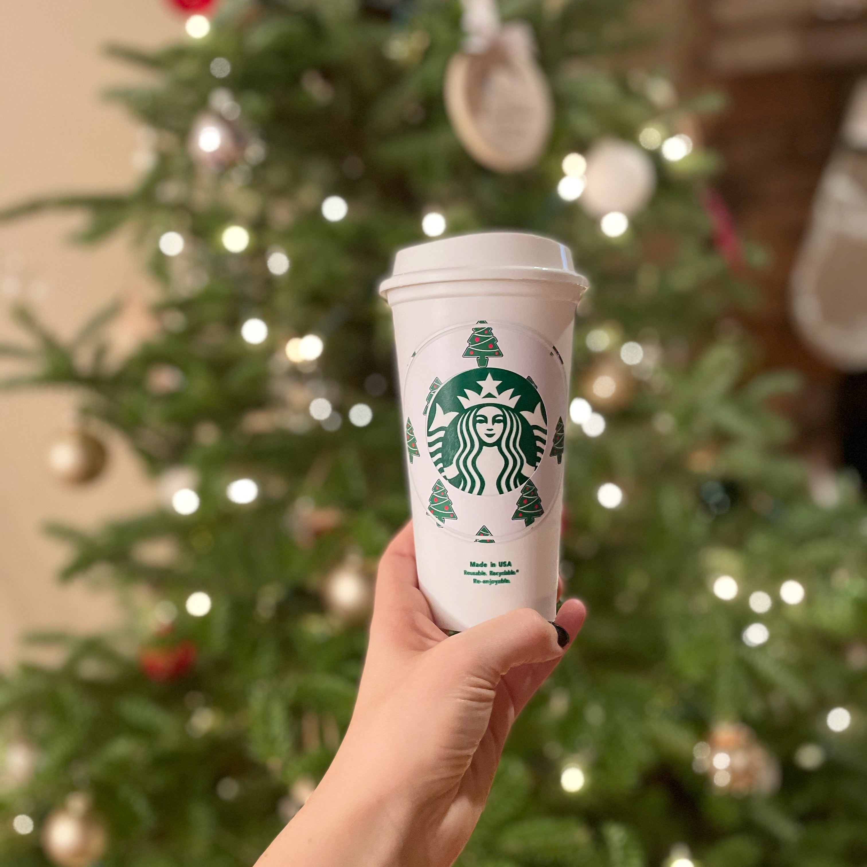 Oh Christmas Tree! Cold or Hot Cup