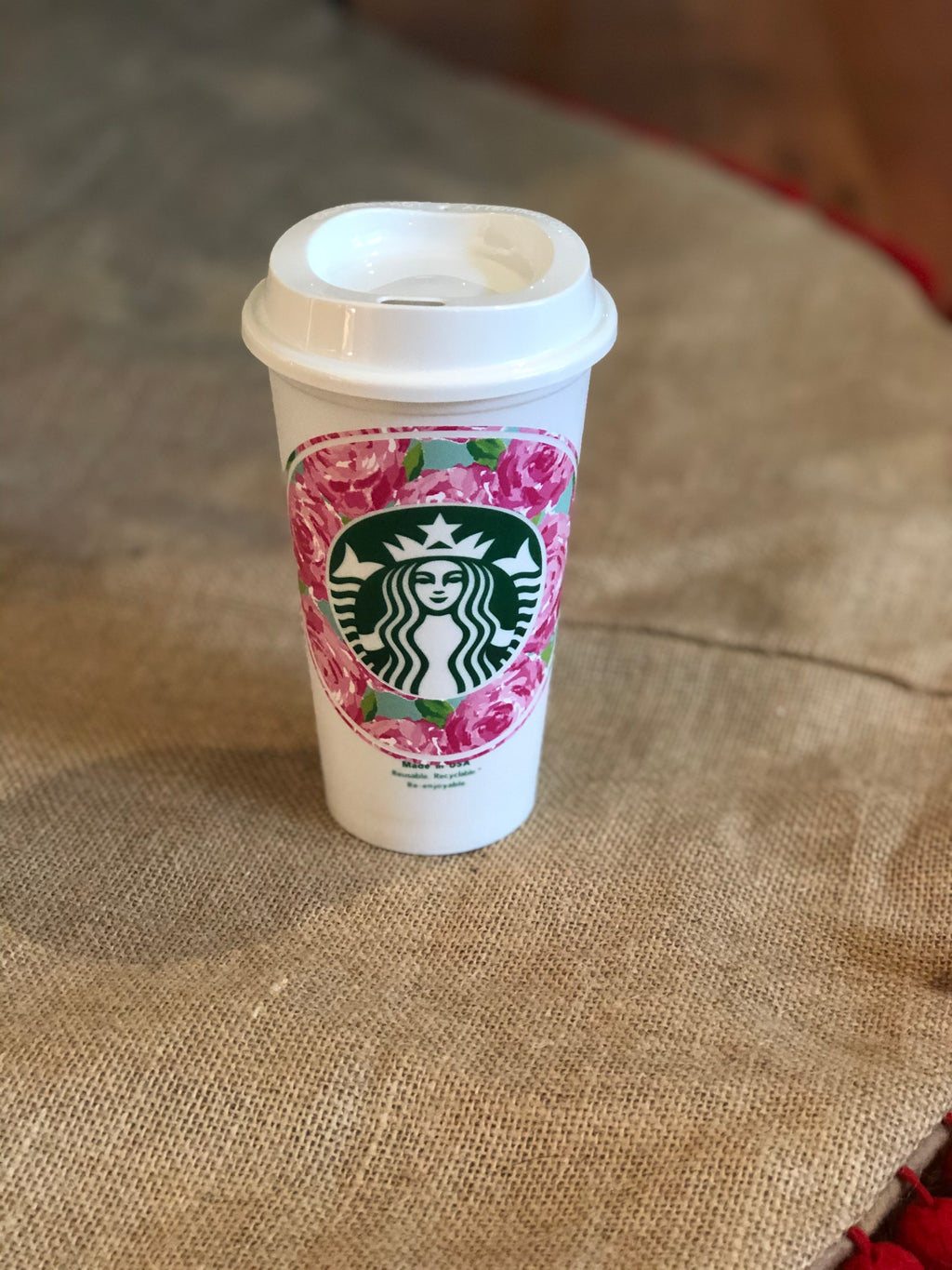 Lily Rose Cold or Hot Cup
