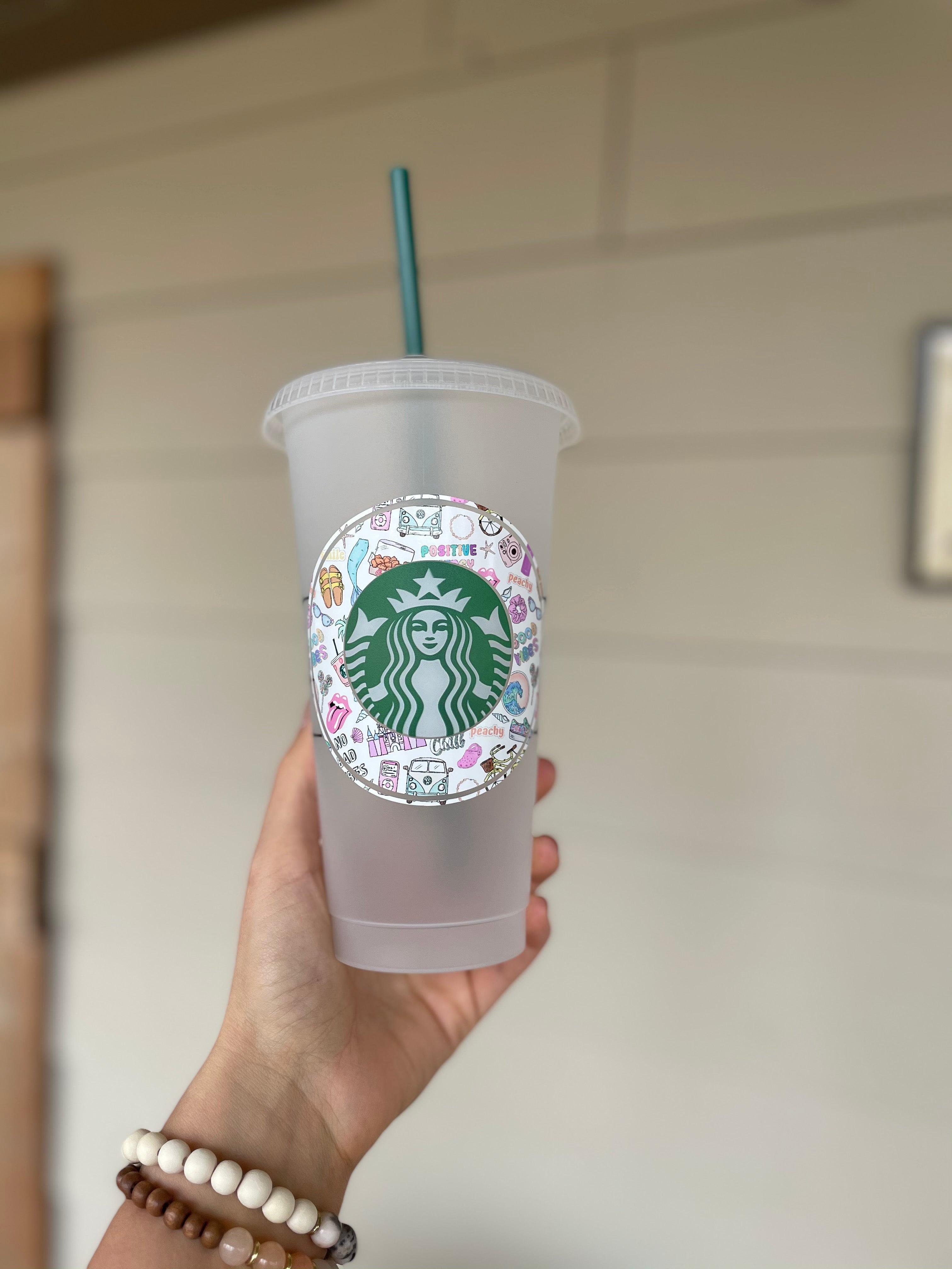 Starbucks Cold Cup With Straw Cactus Starbucks Cold Cup or Hot Cup