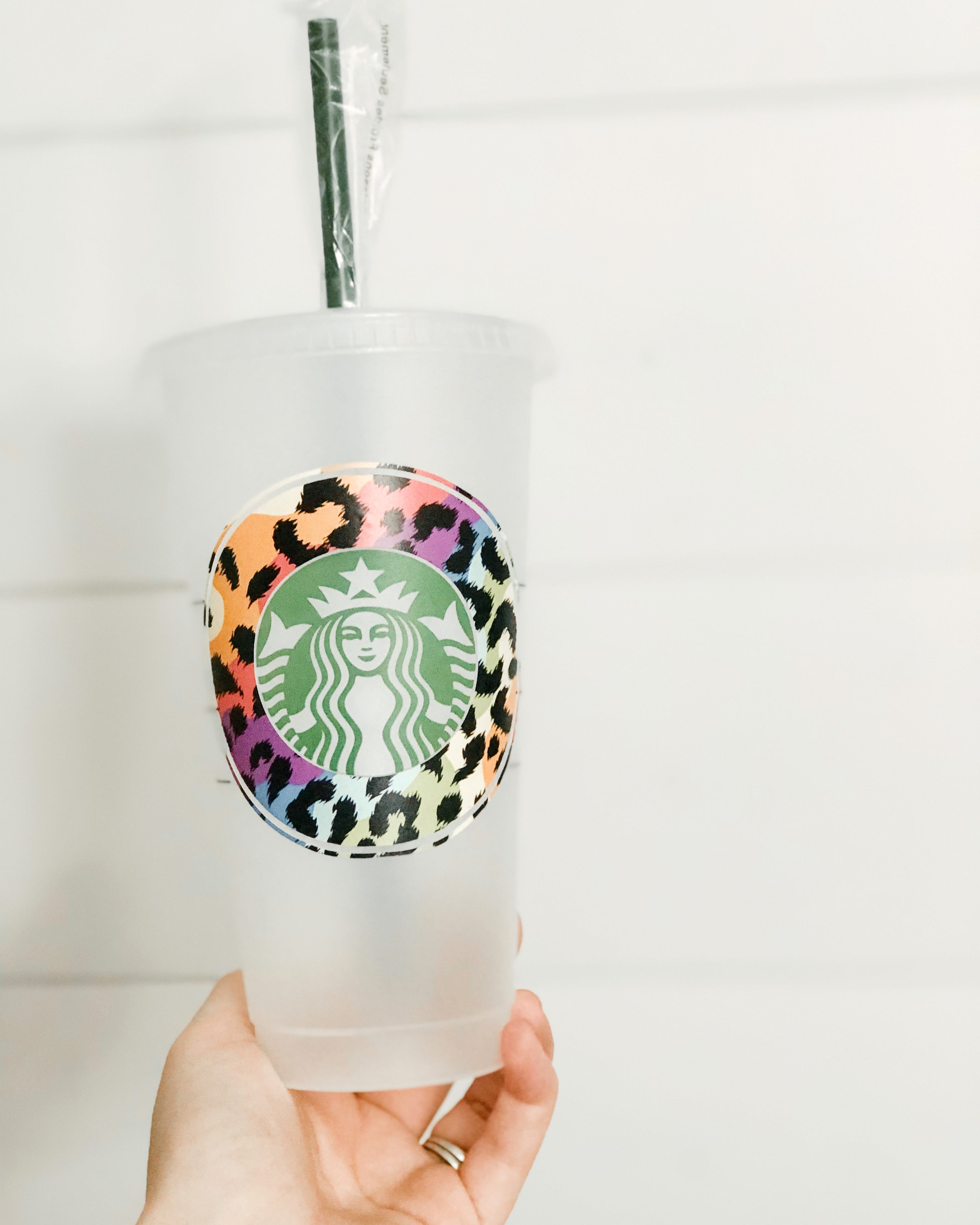 Lisa Frank Inspired Cold or Hot Cup