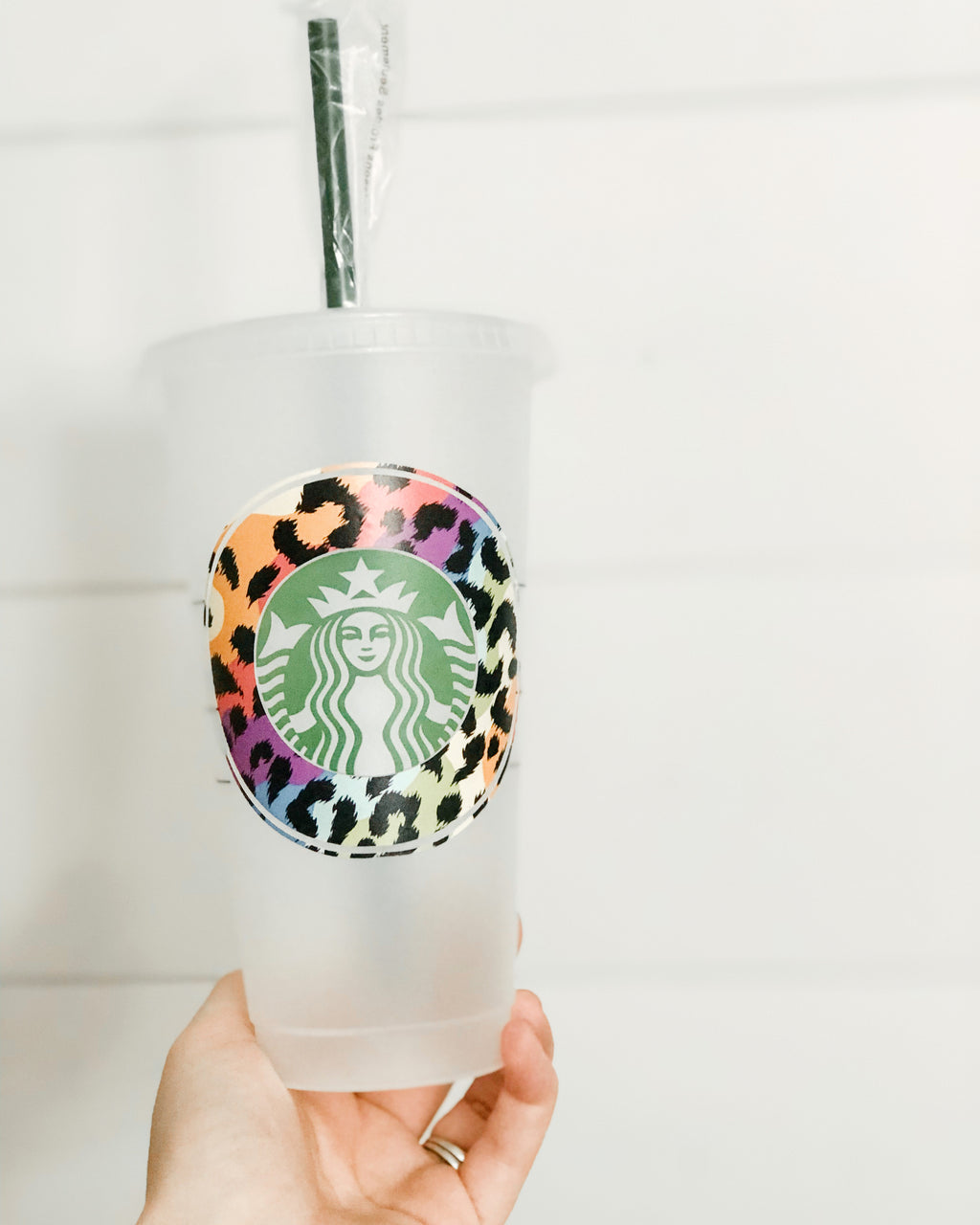 Lisa Frank Inspired Cold or Hot Cup