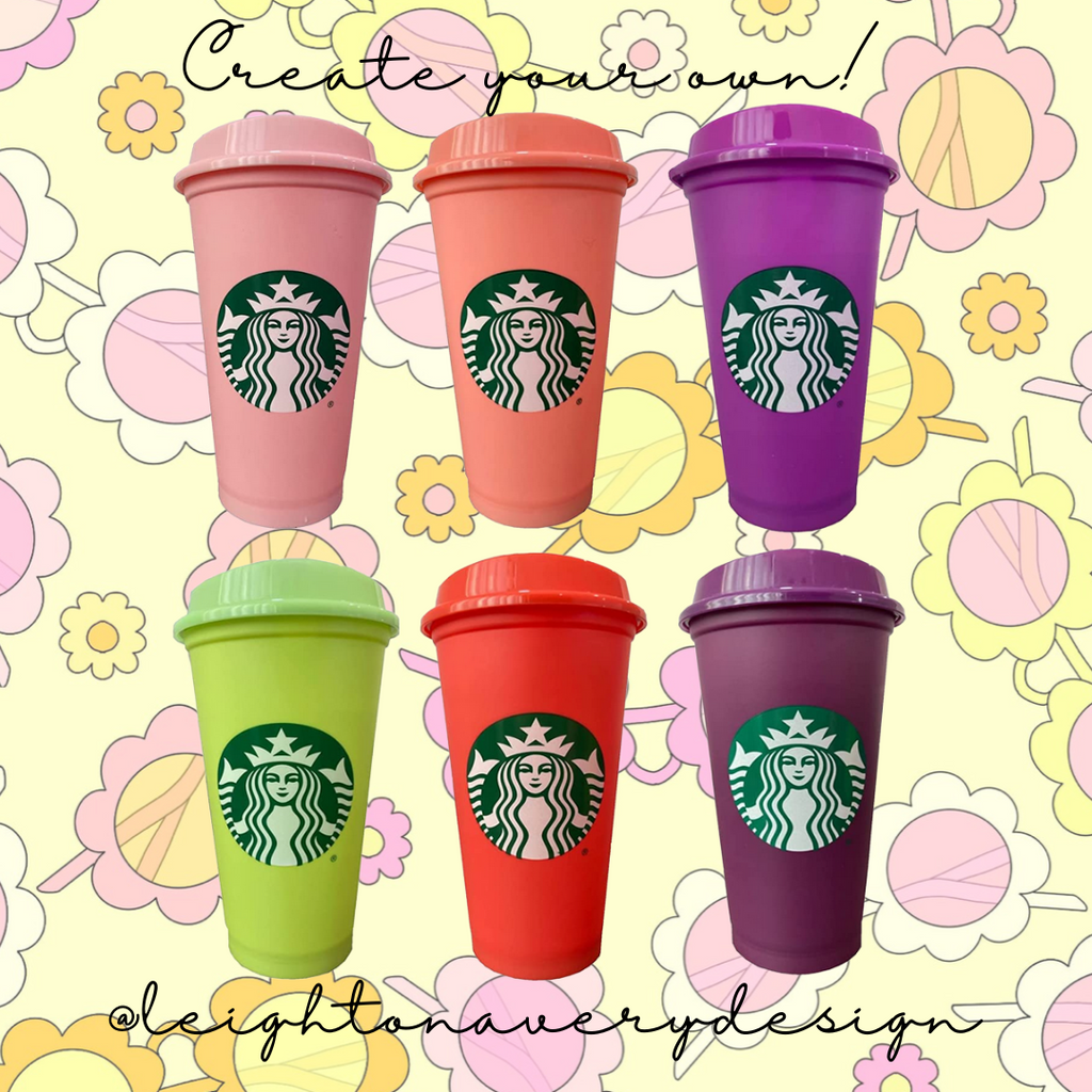 Limited Edition Hot Cups *Summer Colors*